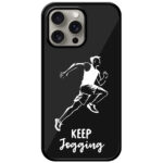 Jogging Sketchart Ilustration Metal TPU Printed Case