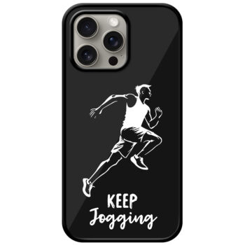 Jogging Sketchart Ilustration Metal TPU Printed Case