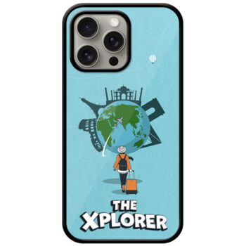 The Xplorer Vector Illustration Metal TPU Printed Case