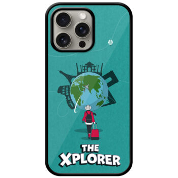 The Xplorer Vector Illustration Metal TPU Printed Case