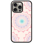 Allure Round Rangoli Mandala Design Metal TPU Printed Case
