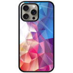 Elegant Crystal Graphic Design Metal TPU Printed Case