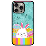 Multicolor Sweet Bunny Design Metal TPU Printed Case