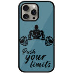 Push Your Limits Sketchart Metal TPU Printed Case