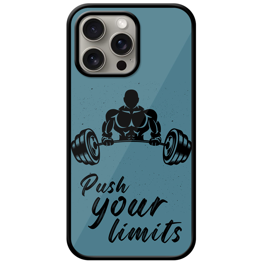 Push Your Limits Sketchart Metal TPU Printed Case