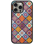 Decorative Rangoli Pattern Design Metal TPU Printed Case