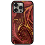 Artistically Beautiful Paintmix Design Metal TPU Printed Case