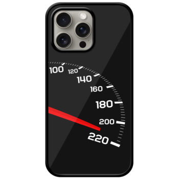 Speedometer Clipart Metal TPU Printed Case