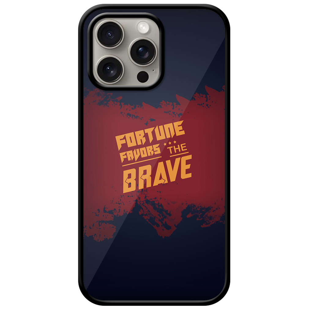 Fortune Quote Textart Metal TPU Printed Case