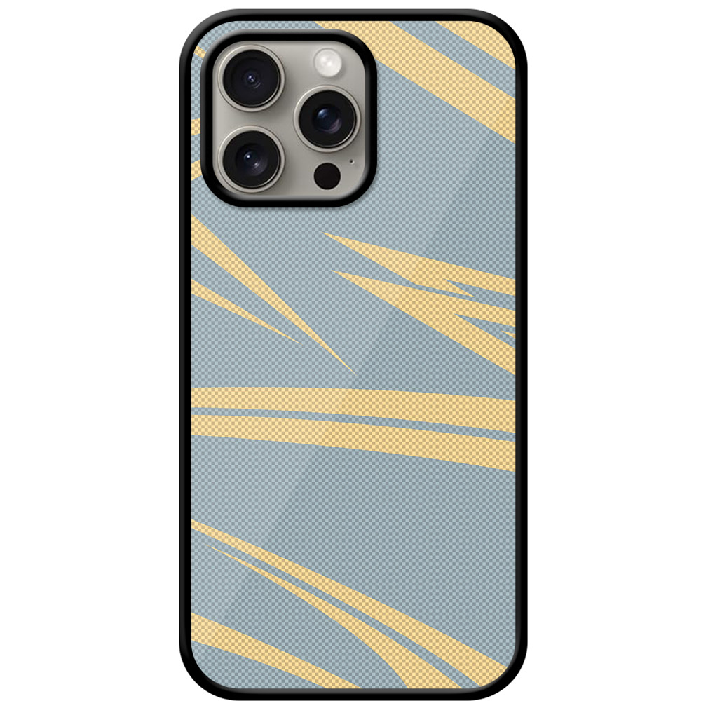 Abstract Blade Seamless Pattern Metal TPU Printed Case