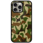 Soldier Camouflage Pattern Metal TPU Printed Case