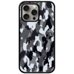 Soldier Camouflage Pattern Metal TPU Printed Case