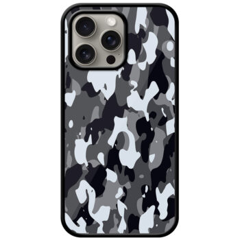 Soldier Camouflage Pattern Metal TPU Printed Case
