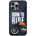 Born to Ride Superbike Metal TPU Printed Case