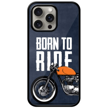 Born to Ride Superbike Metal TPU Printed Case