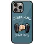 Heavy Dumbbell Graphic Design Metal TPU Printed Case