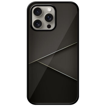 Glossy Metallic Lustre Design Metal TPU Printed Case