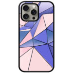 Sparkling Crystals Design Metal TPU Printed Case