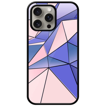 Sparkling Crystals Design Metal TPU Printed Case