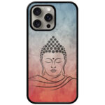 Lord Budha Sketch Illustration Metal TPU Printed Case