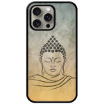 Lord Budha Sketch Illustration Metal TPU Printed Case