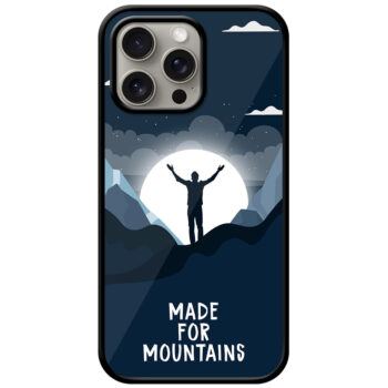 Made For Mountains Vectorart Metal TPU Printed Case