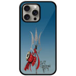 Mahadev's Trishul Vector Illustration Metal TPU Printed Case