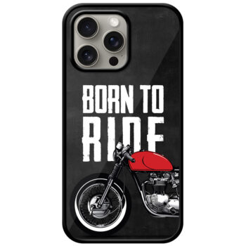 Born to Ride Superbike Metal TPU Printed Case