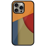 Abstract Geometrical Depiction Metal TPU Printed Case