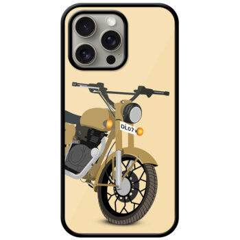 Royal Heavy Bike Vector Art Metal TPU Printed Case