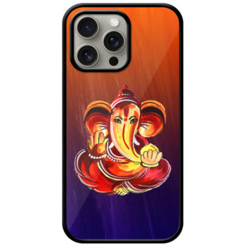 Lord Ganesha Abstract Painting Metal TPU Printed Case