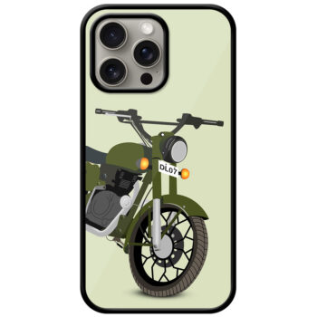 Royal Heavy Bike Vector Art Metal TPU Printed Case
