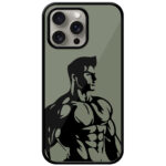 Tough Bodybuilder Vectorart  Metal TPU Printed Case