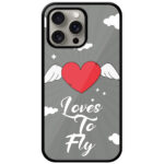 Heartwing Vector Artwork Metal TPU Printed Case