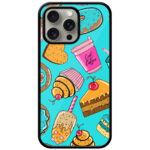 Bakery Love Wallpaper Metal TPU Printed Case