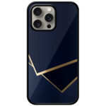 Abstract Glossy Metal Design Metal TPU Printed Case