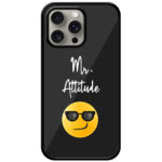 Emoji Mr. Attitude Vector Graphic Metal TPU Printed Case