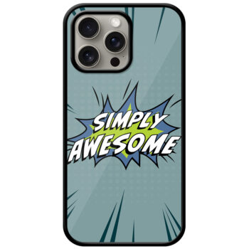Simply Awesome Vector Design Metal TPU Printed Case