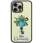The Xplorer Vector Illustration Metal TPU Printed Case