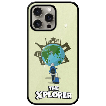 The Xplorer Vector Illustration Metal TPU Printed Case