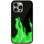 Super Flame Design Metal TPU Printed Case