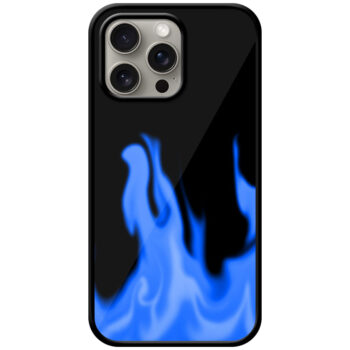 Super Flame Design Metal TPU Printed Case