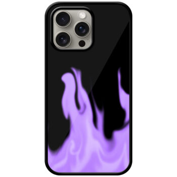 Super Flame Design Metal TPU Printed Case